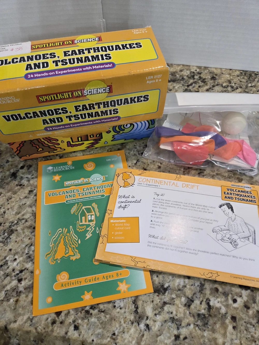 Learning Resources Spotlight on Science Volcanos Weather 24 Experiments Age 8+